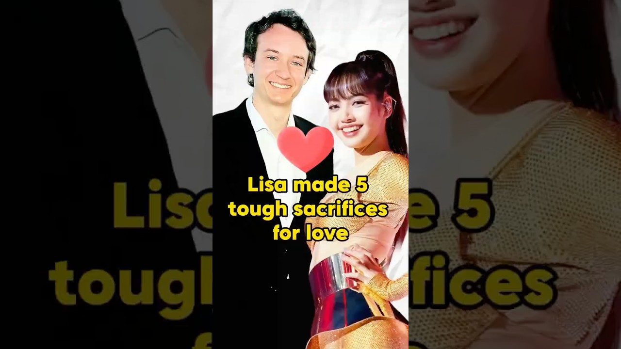 Do you know the tough compromises Lisa tried to make to marry the LV heir?#lisa #kpop #shorts #love