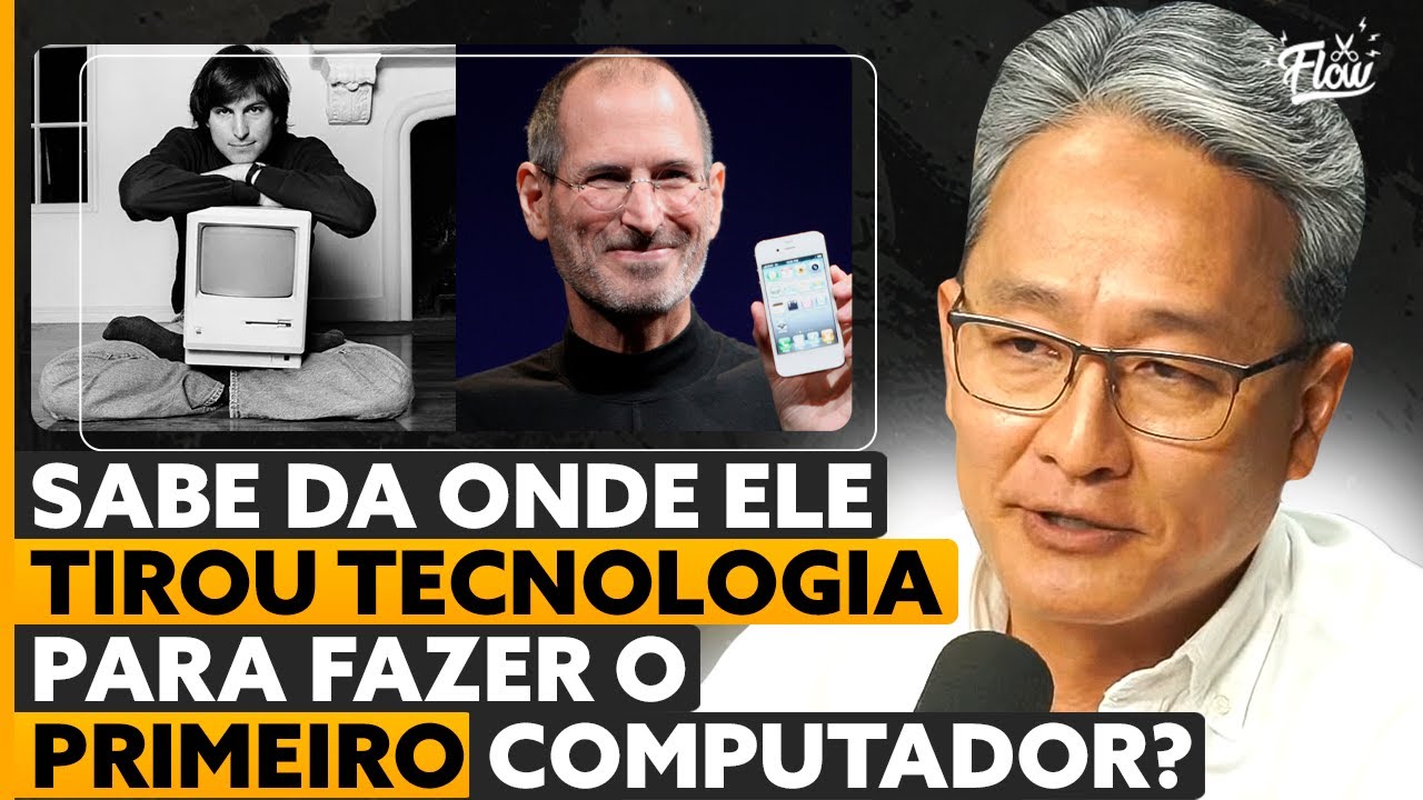 O que NÃO TE CONTARAM sobre Steve Jobs e A APPLE [com José Kobori]