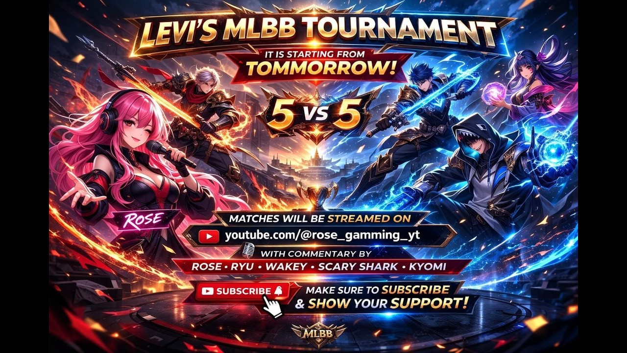Levi's MLBB Tournamnet - Season II | Moba Legends 5v5 | Tamil | English | Hindi