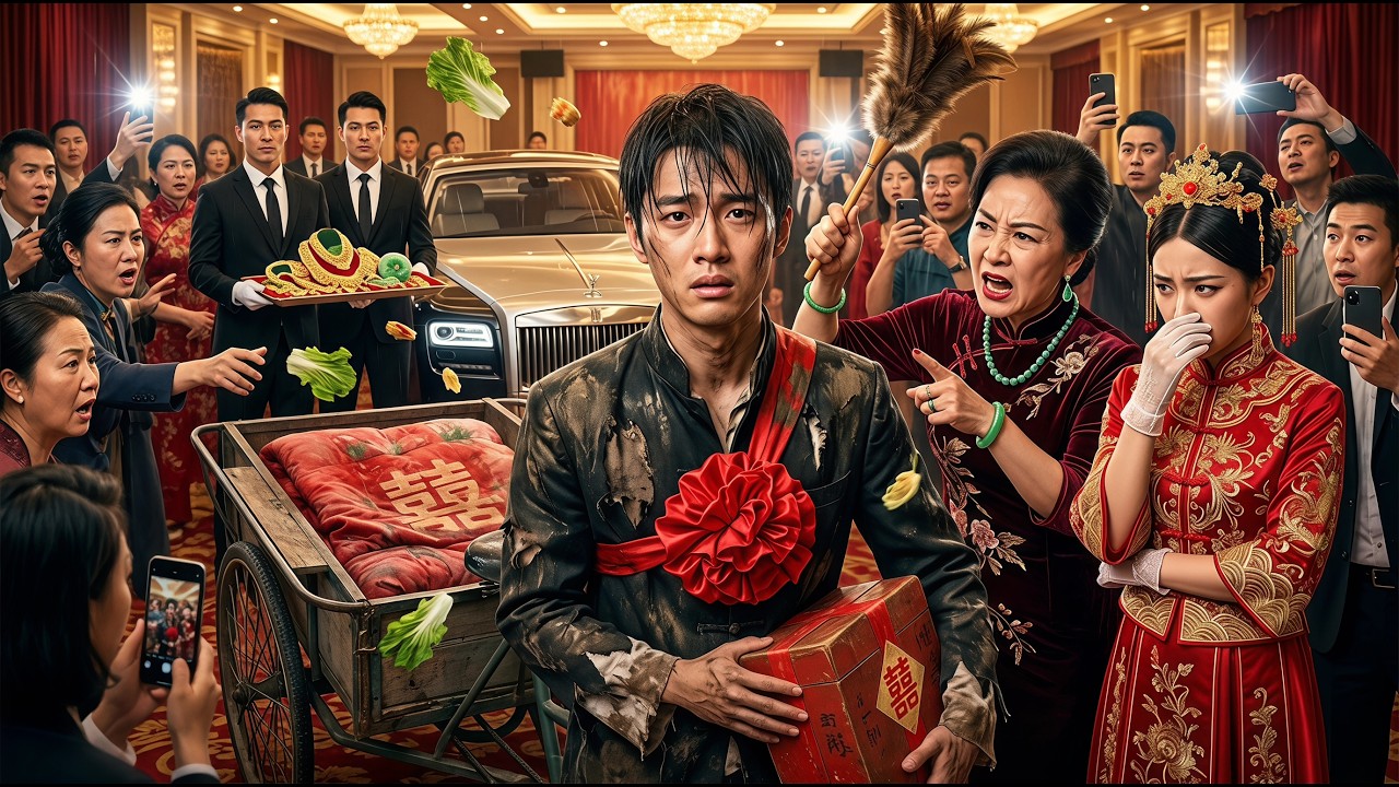 【FULL】窮小伙除夕夜提親，岳母摔筷子罵他是「窮光蛋」，親戚笑他「上門貨」！他不急不惱，轉身恢復千億總裁的身份，三分鐘後百名保鏢抬著上億聘禮湧進小院！岳母癱坐，親戚跪地！#爽劇