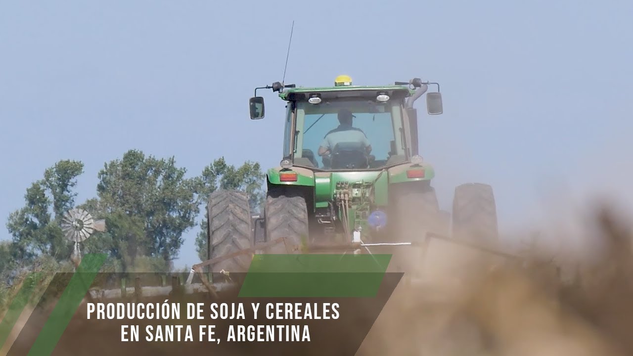 Producción de soja y cereales en Santa Fe, Argentina - TvAgro por Juan Gonzalo Angel Restrepo
