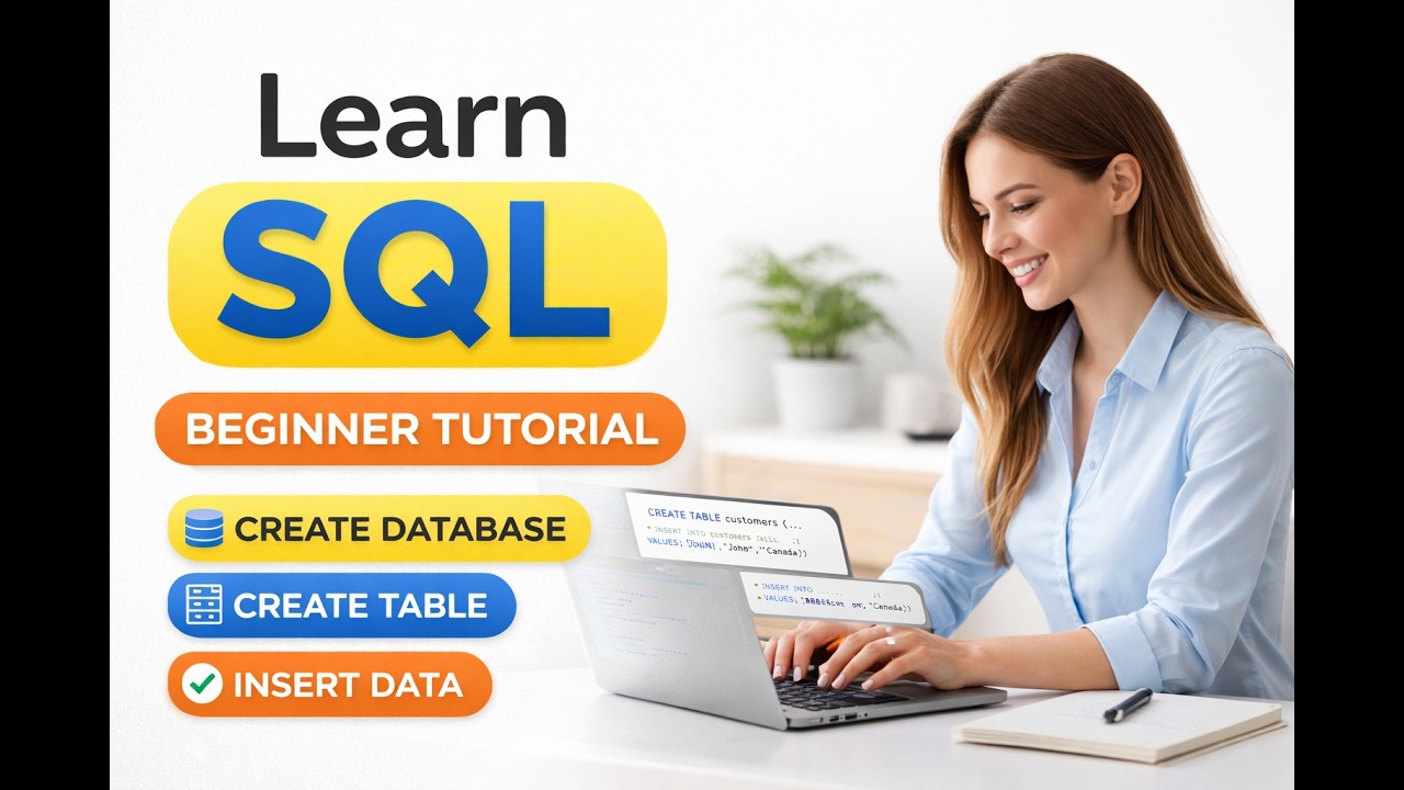 SQL for Business Analysts – Day 2 | Create Database, Create Table, Insert Data | Beginner Training