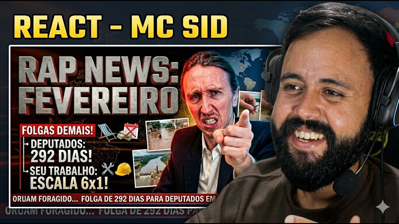 RAP NEWS DE FEVEREIRO DO MC SID T&Aacute; MUITO BRABO