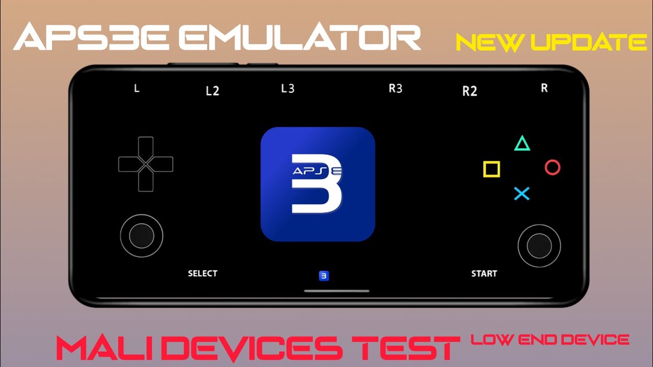 New update aps3e emulator boost performance Mali GPU test 