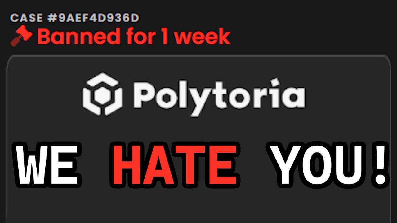 I GOT BANNED FROM POLYTORIA