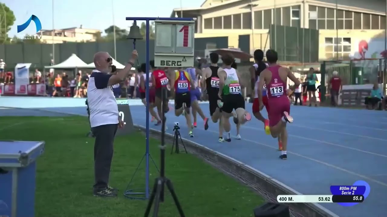 Serie 2 800m Campionati Italiani Promesse 2025 Grosseto