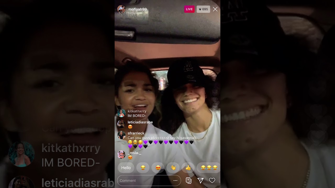 Madison Bailey and Mariah Linney Live 10/11