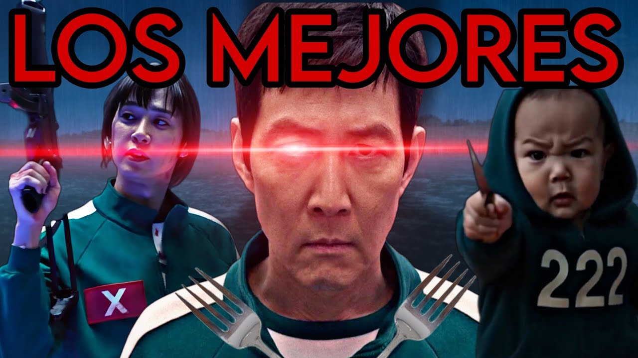 Los MEJORES jugadores de los SQUID GAME 