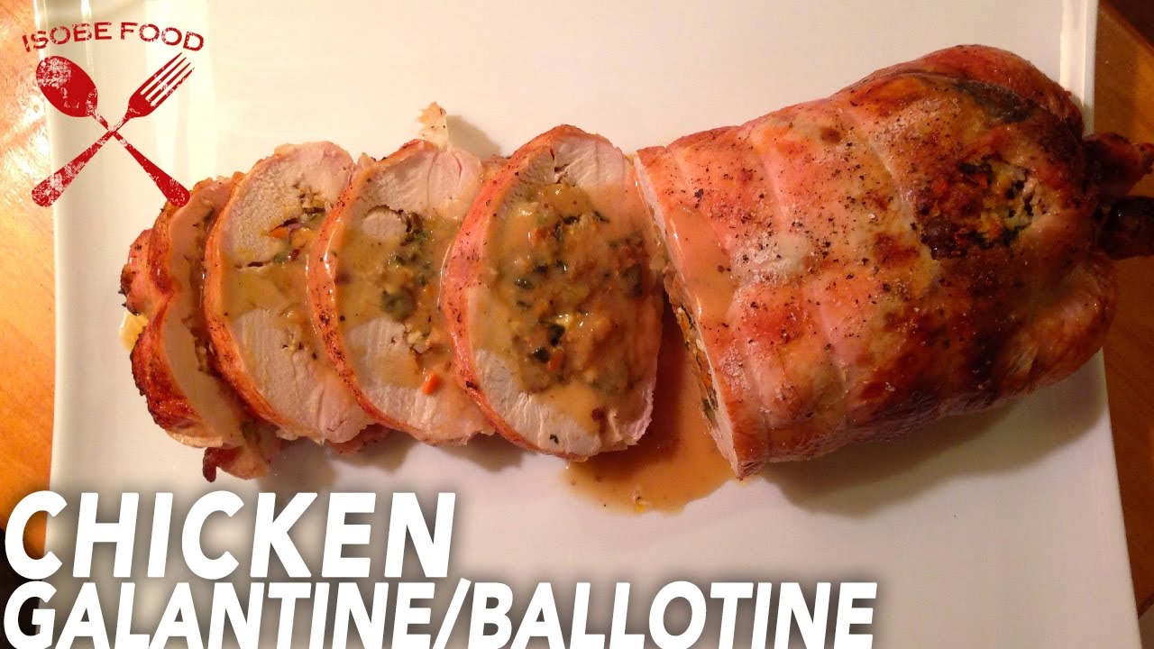 Chicken Galantine Ballotine - Isobe Food