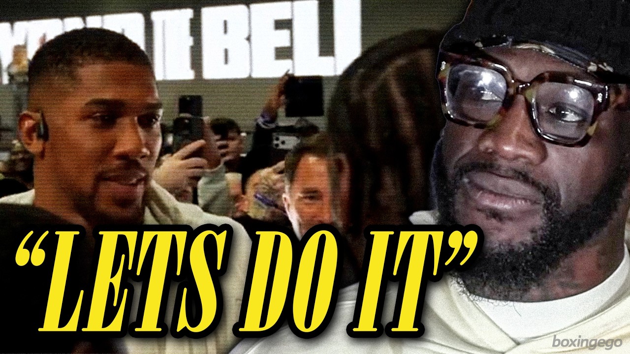 Deontay Wilder PULLS UP on Anthony Joshua&hellip; After Chisora WIN in London