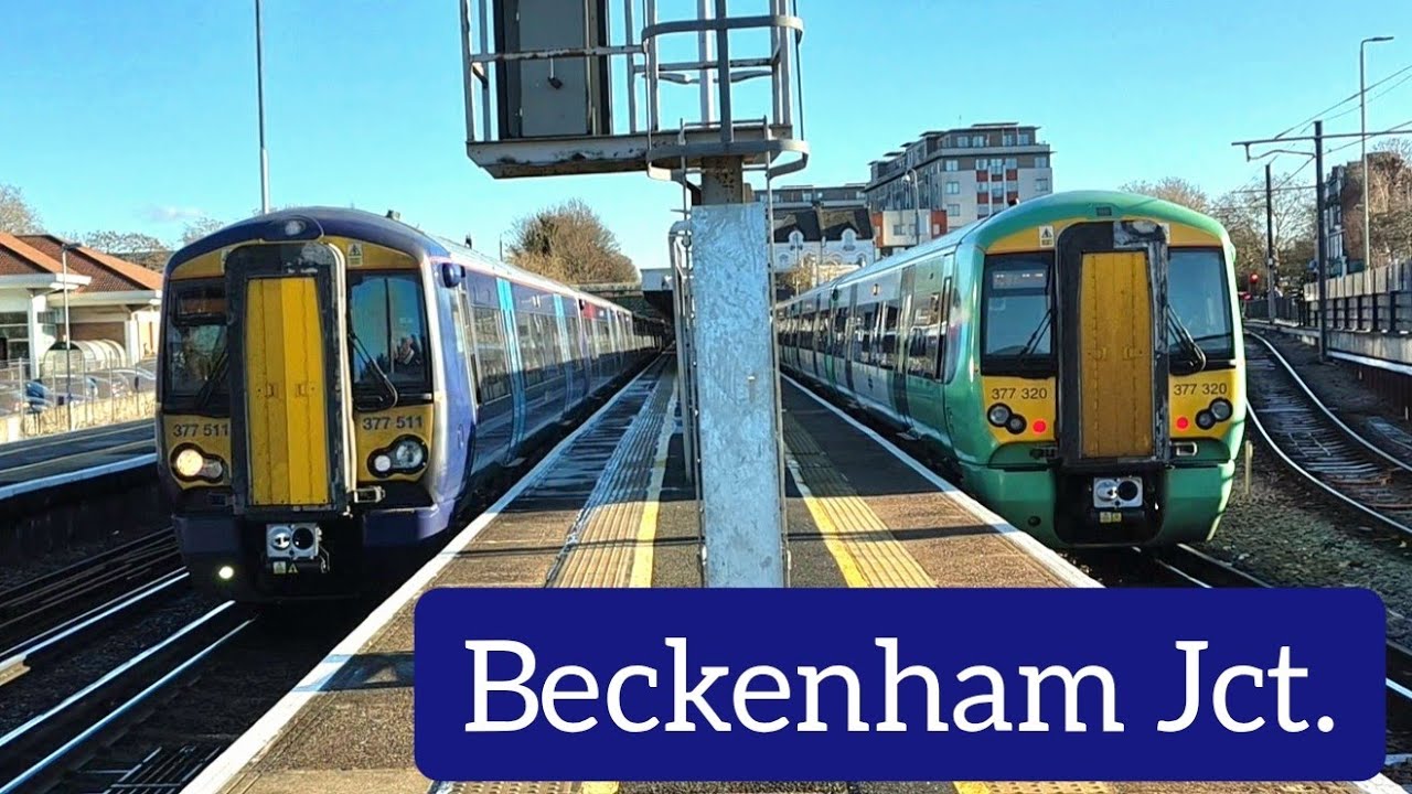 Trains at Beckenham Junction | 03/01/2026