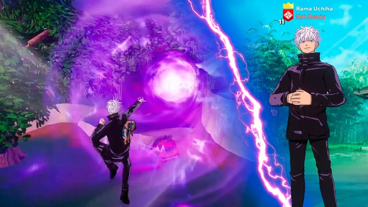 COMPRANDO LA SKIN DE SATORU GOJO EN FORTNITE