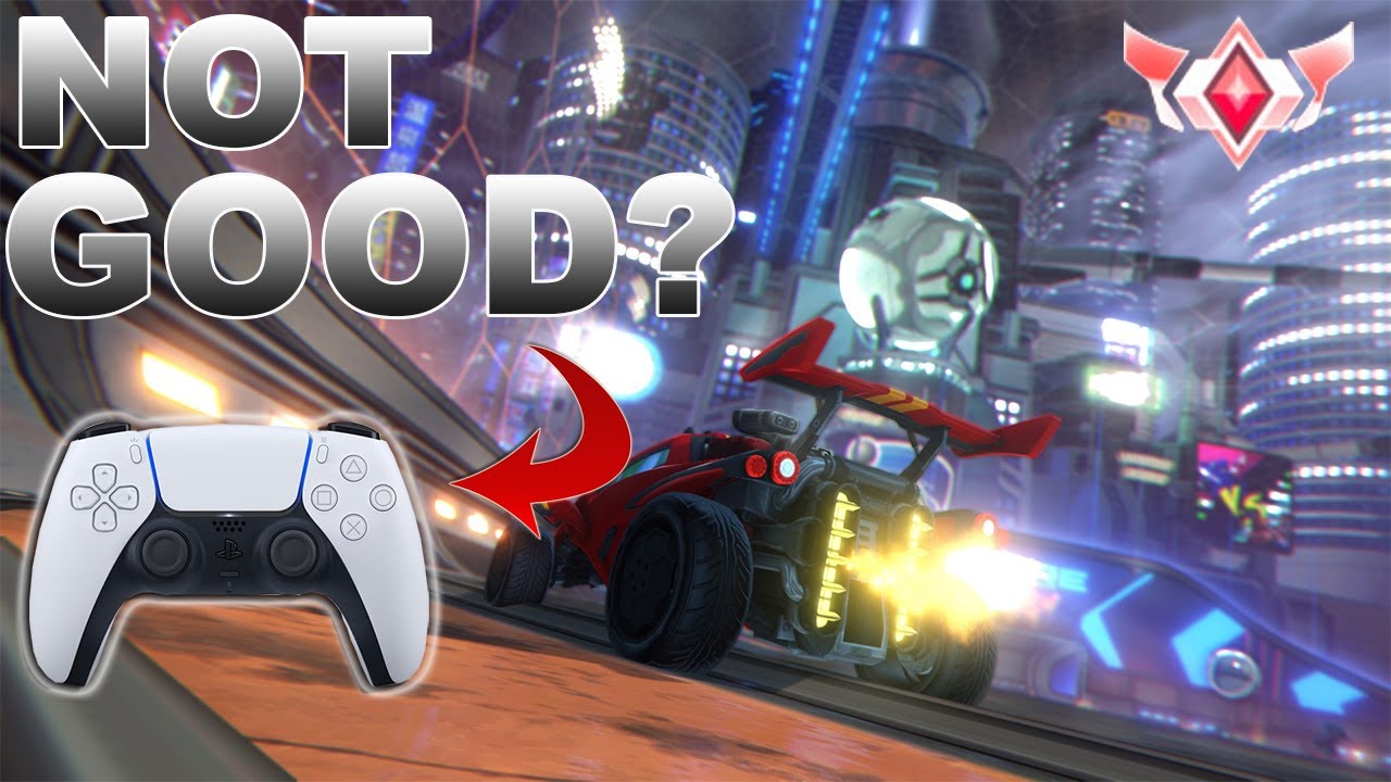 Trying Out The *NEW* PS5 CONTROLLER (DUALSENSE) in Rocket League! | GC Gameplay