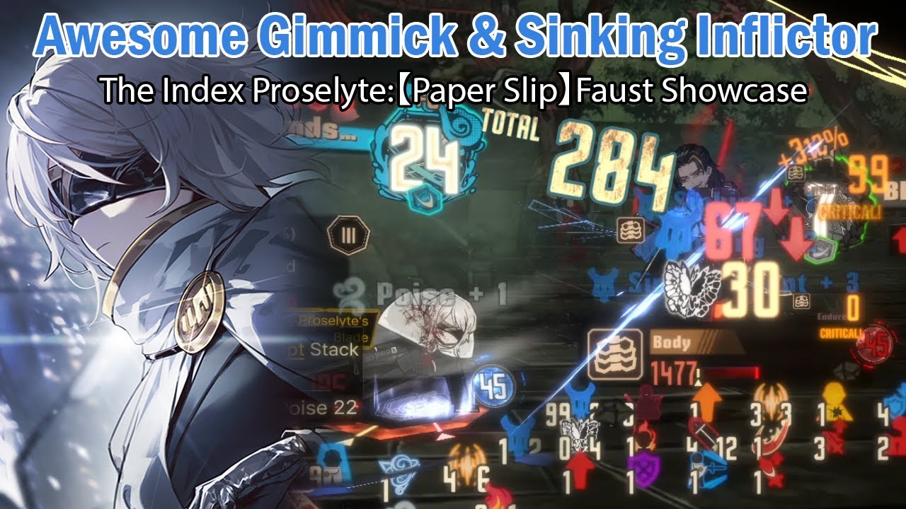 [Limbus Company] This ID is PERFECT for Sinking & Poise Team! - Index Faust Showcase