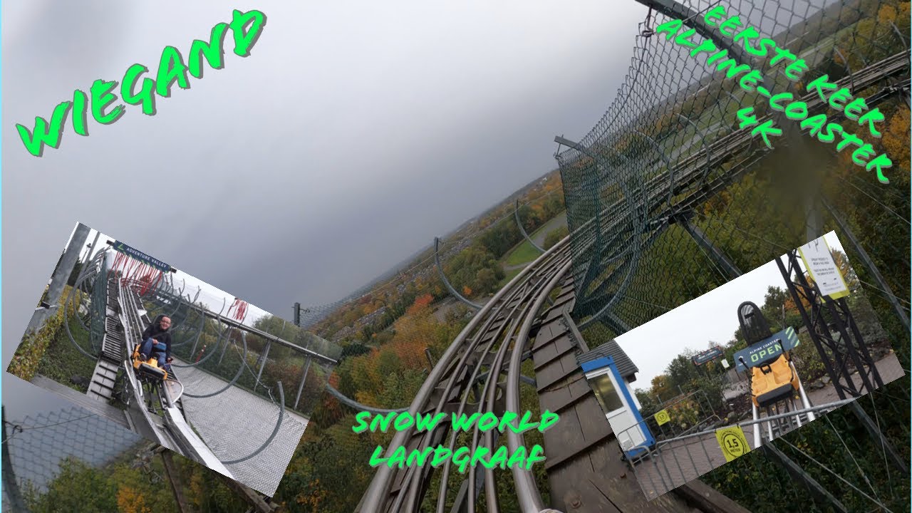 Wiegand Alpine-Coaster SnowWorld Landgraaf 4K