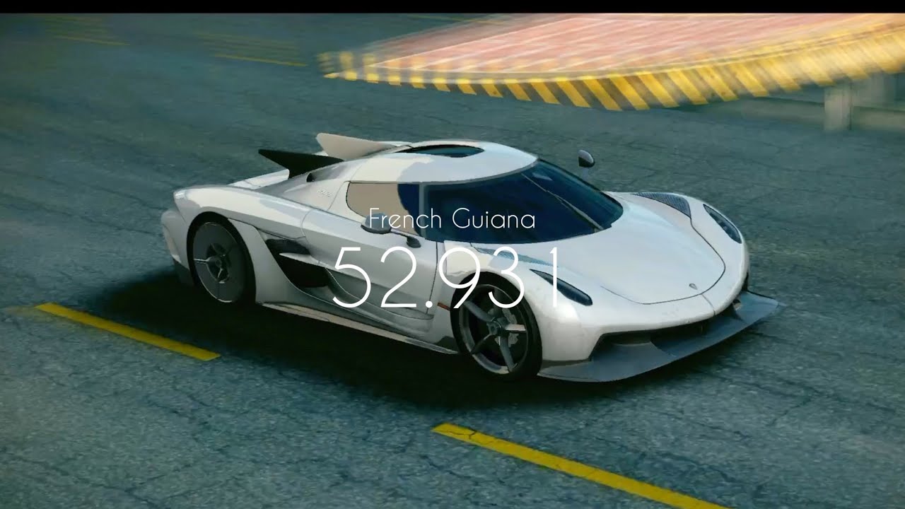 Asphalt 8 - Koenigsegg Jesko Absolut - French Guiana - 52.931