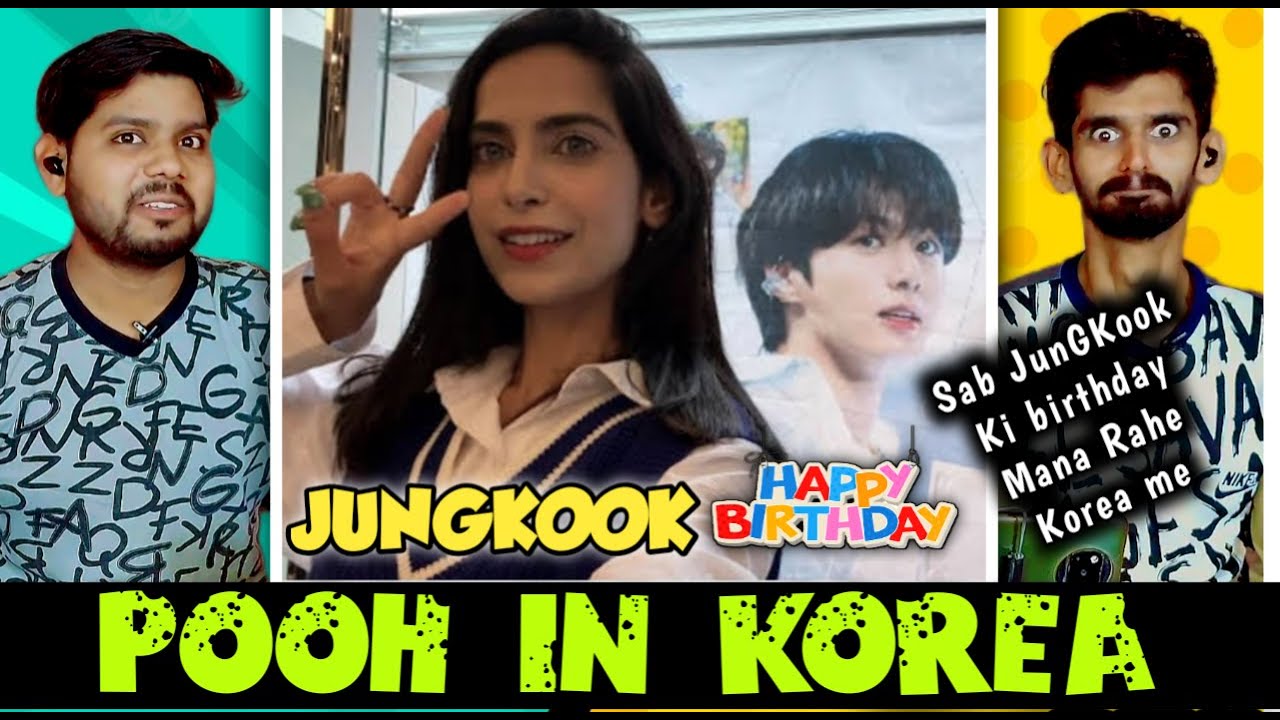 POoh Celebrating JUNGKOOK's Birthday 🎉 in Korea Pakistani Reaction | ZS Reaction |