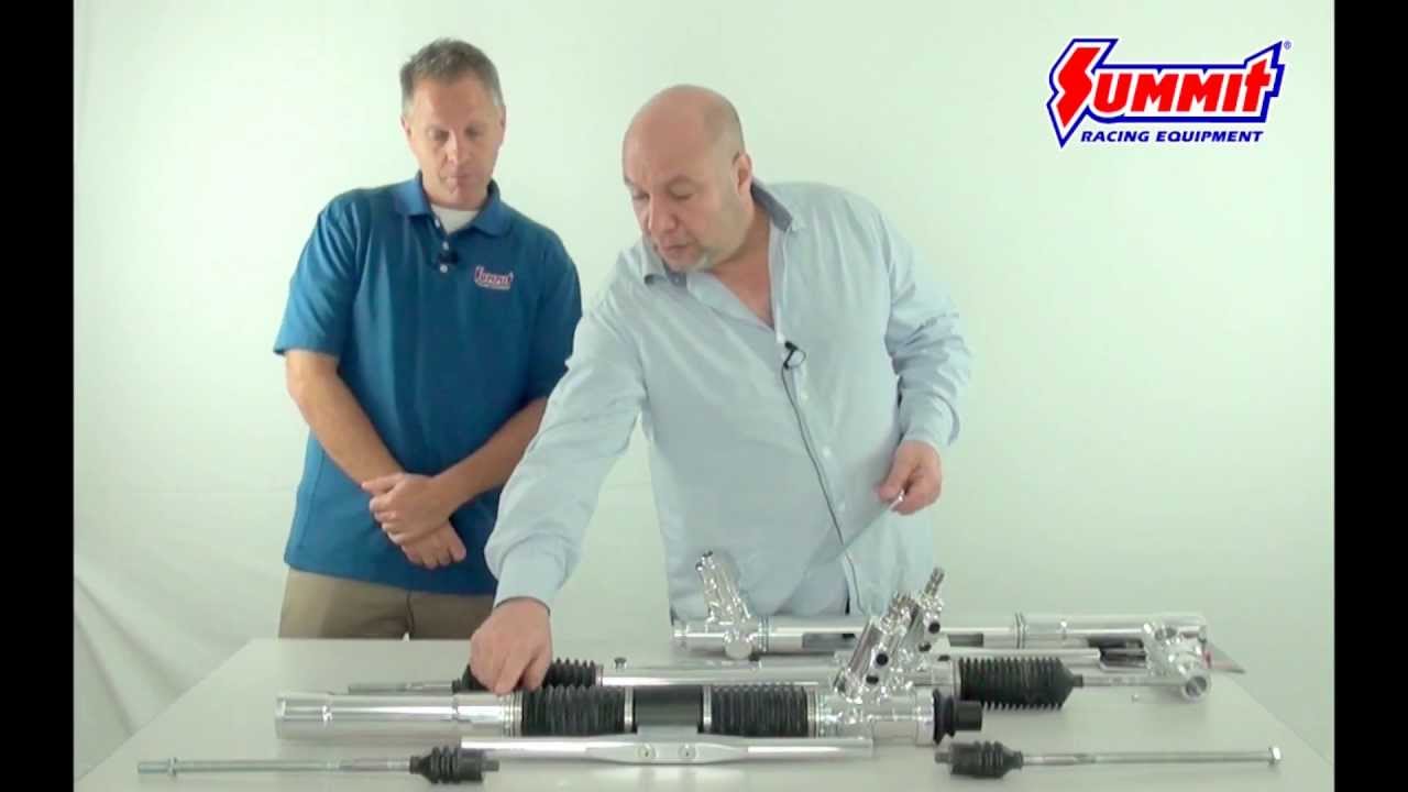 Система рулевого управления RetroRack Rack and Pinion — Summit Racing