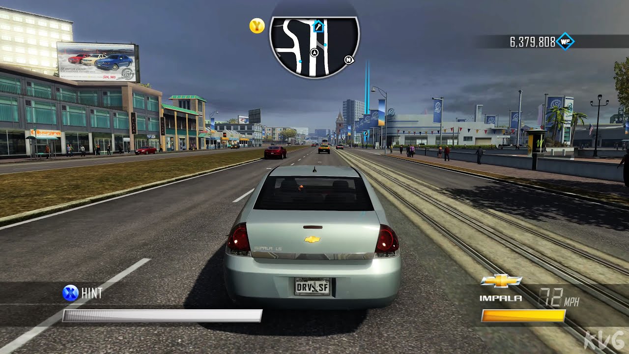 Driver San Francisco - Chevrolet Impala - Open World Free Roam Gameplay (PC UHD) [4K60FPS]