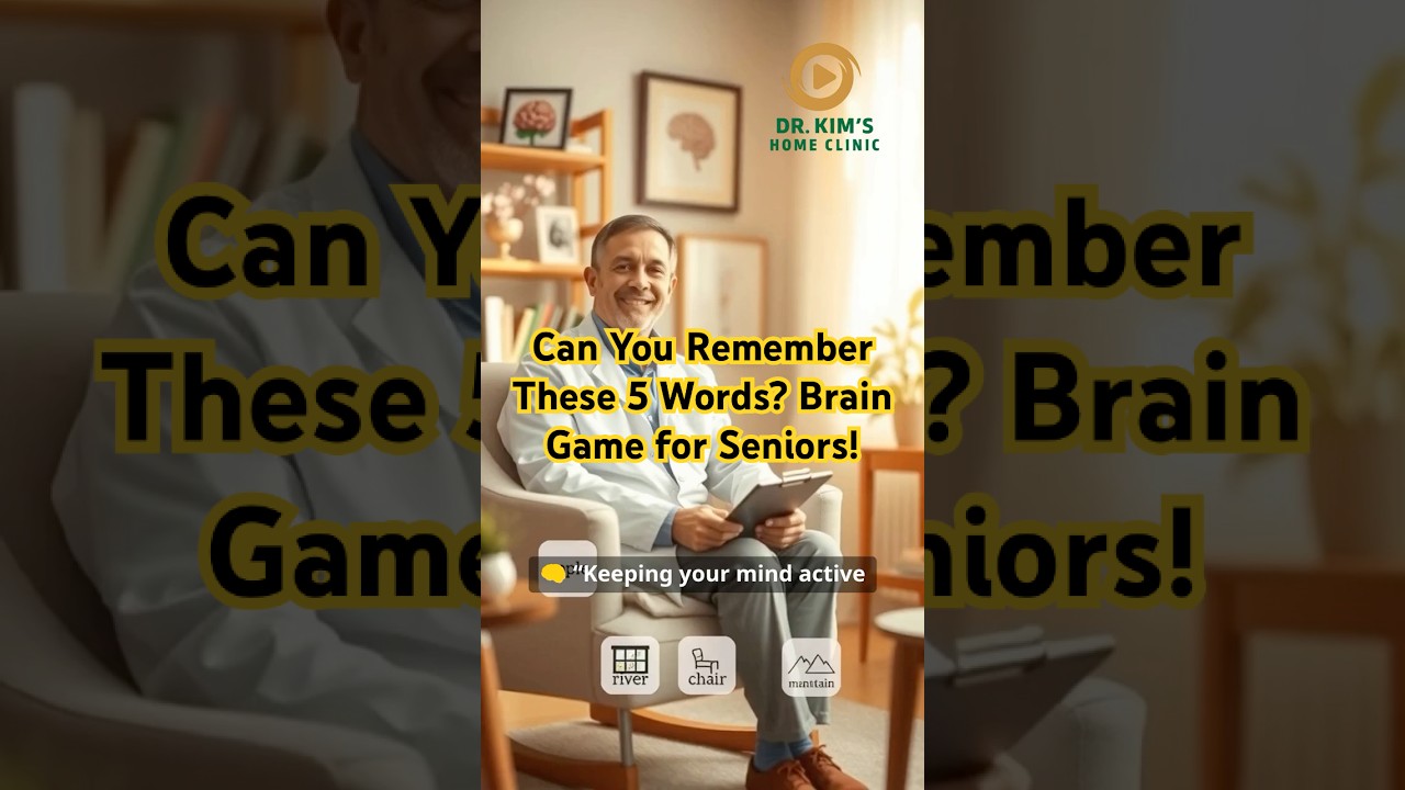 Can You Remember These 5 Words? Brain Game for Seniors!