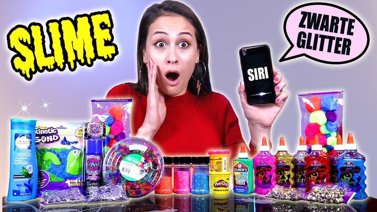 SIRI KIEST MIJN SLIJM INGREDIËNTEN CHALLENGE! || Slime Sunday