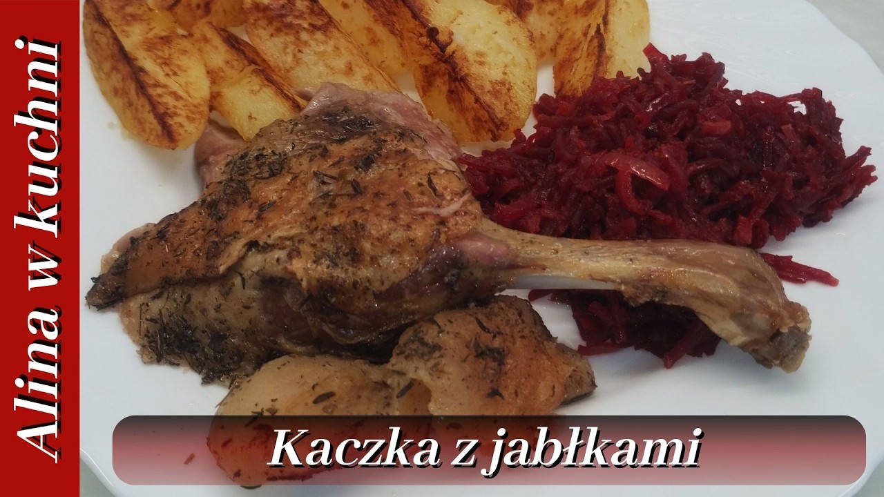 Pieczona kaczka z jabłkami - prosty przepis na smaczny obiad