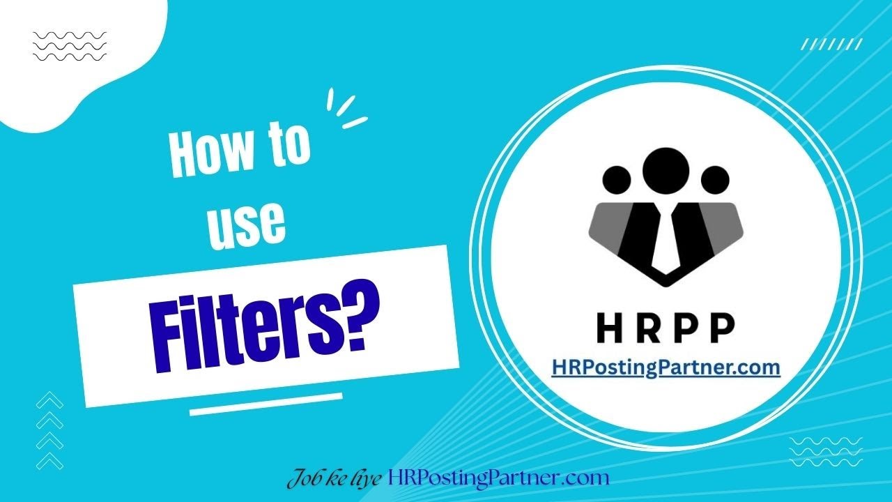 How to use filters? | HRPostingPartner.com