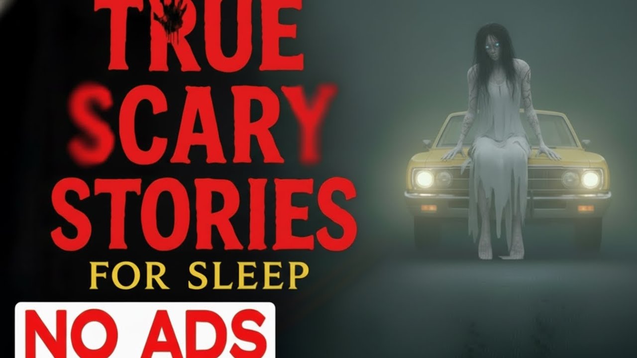 NO ADS 🛑 TRUE Scary Stories for Sleep (4 Hours) | Gentle Rain Sounds | Black Screen | Vol 26
