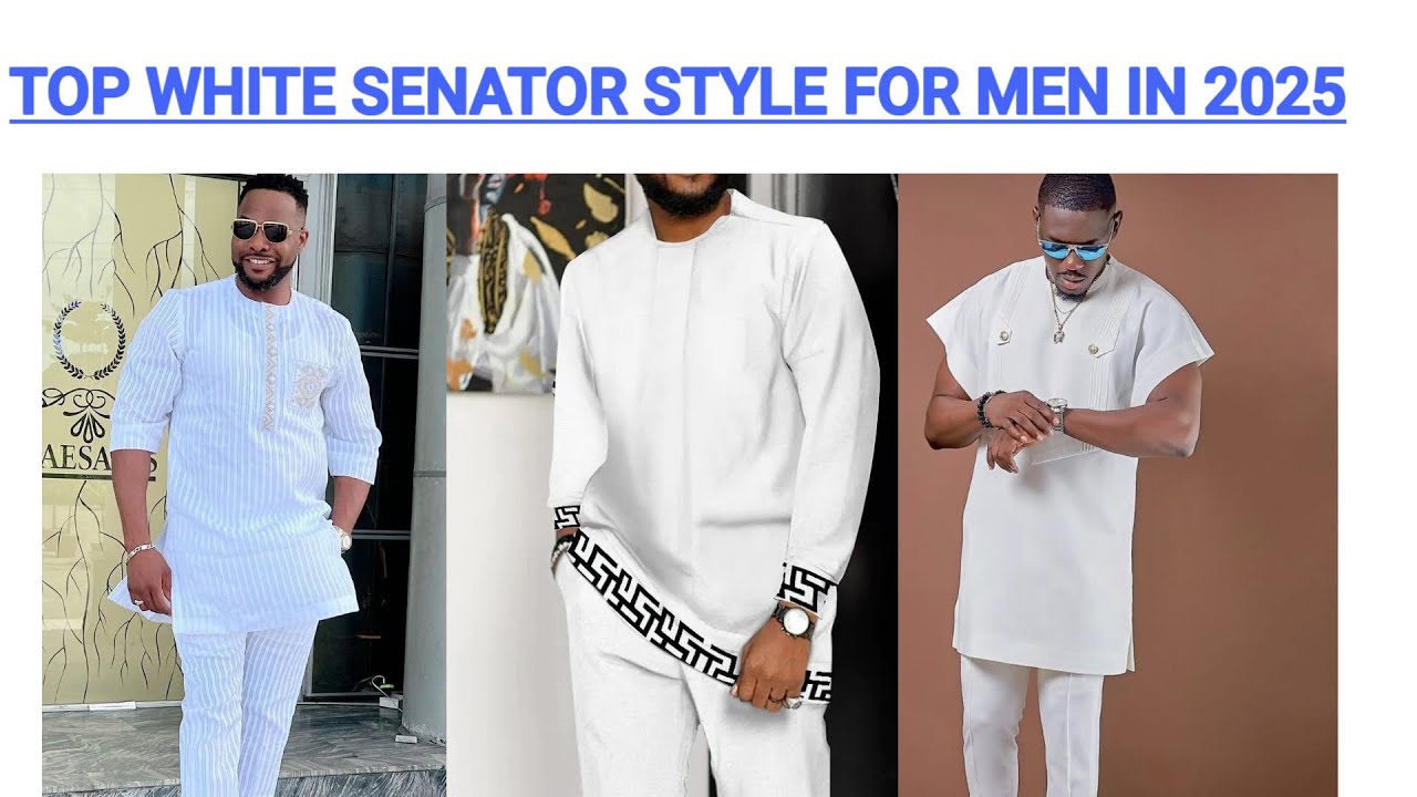 TOP WHITE SENATOR STYLE FOR MEN IN 2025 : Why Every Man Needs This Look NOW