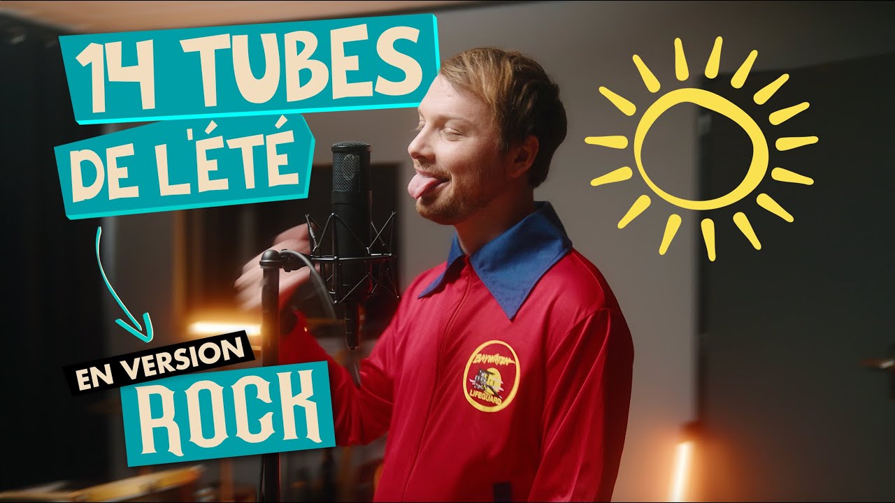 14 tubes de l'été en version ROCK (Medley)