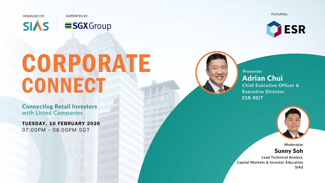 Corporate Connect Webinar featuring ESR-REIT