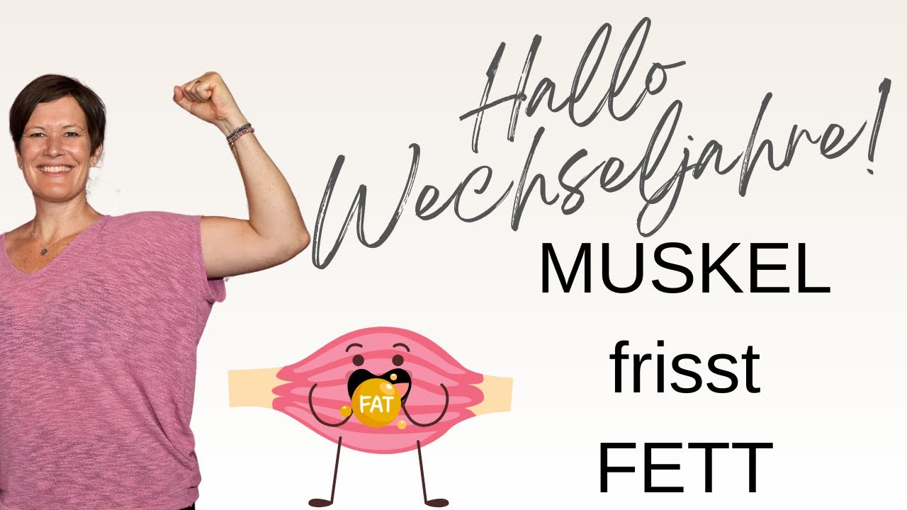 DAS Wundermittel gegen Fett in den Wechseljahren! MUSKEL frisst FETT