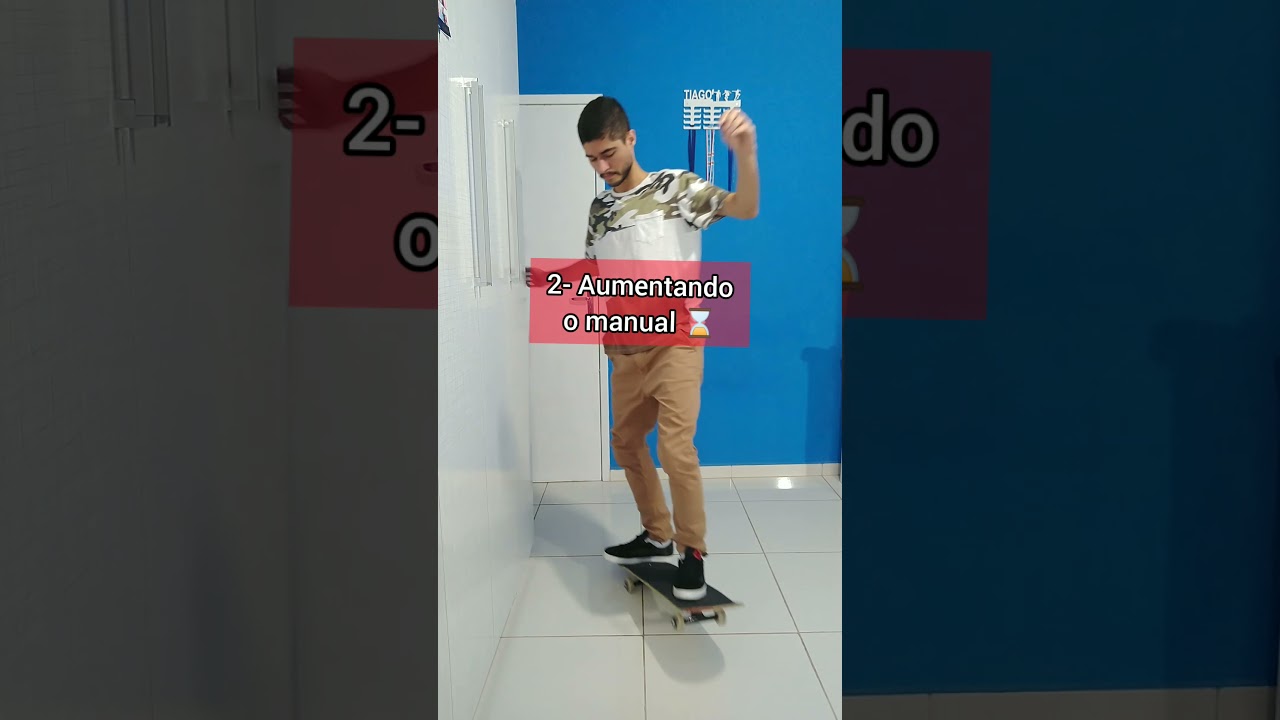 COMO MELHORAR NO SKATE (EQUIL&Iacute;BRIO) simples assim [EXERC&Iacute;CIOS E TREINOS] 😎🔥
