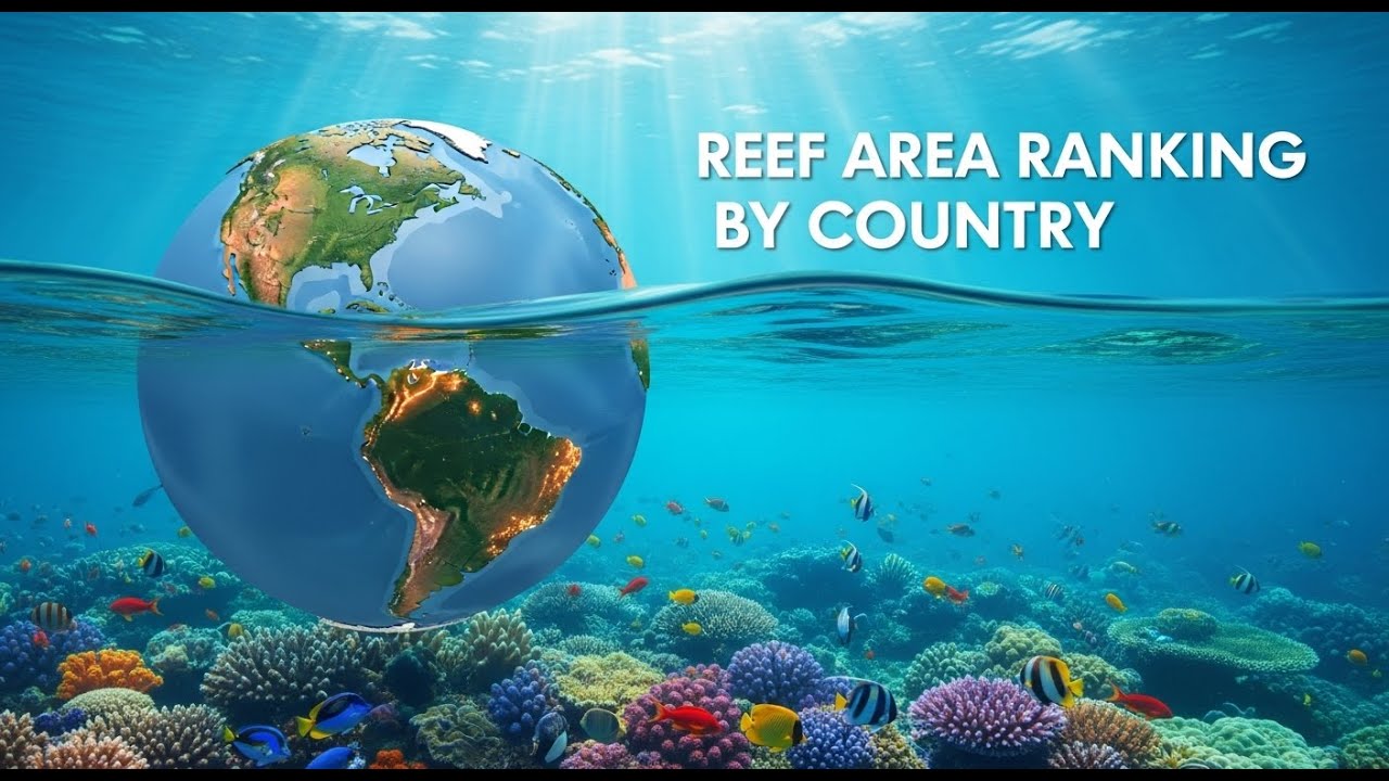 REEF AREA RANKING BY COUNTRY