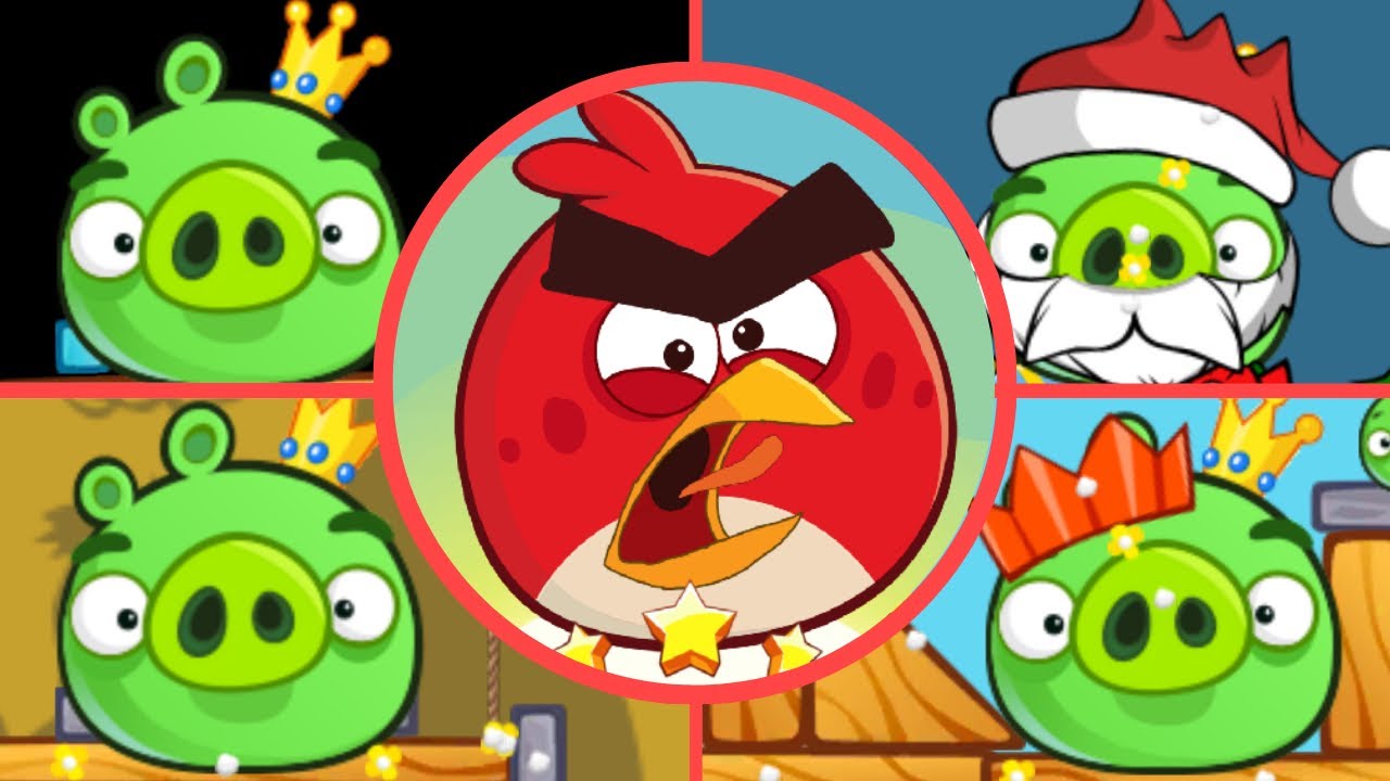 Angry Birds Re-Imagined Revival - All Bosses (Luta dos Bosses)