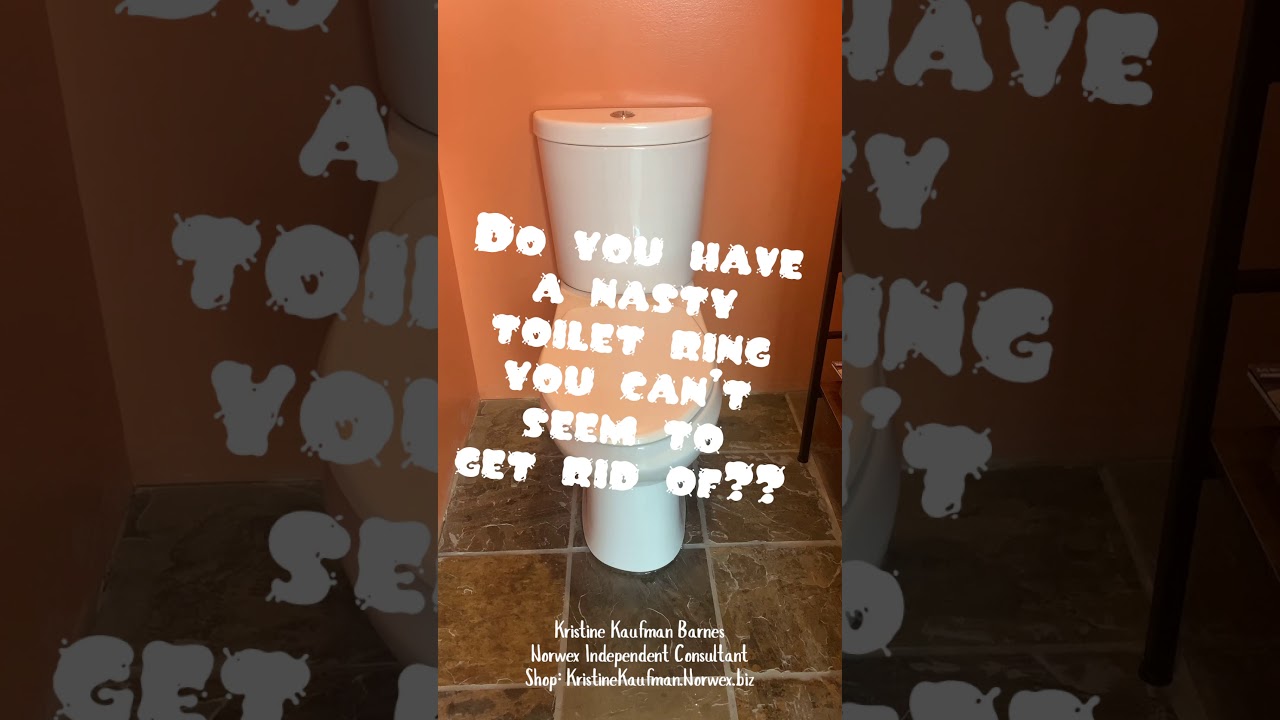 Norwex Descaler In Toilet Demo