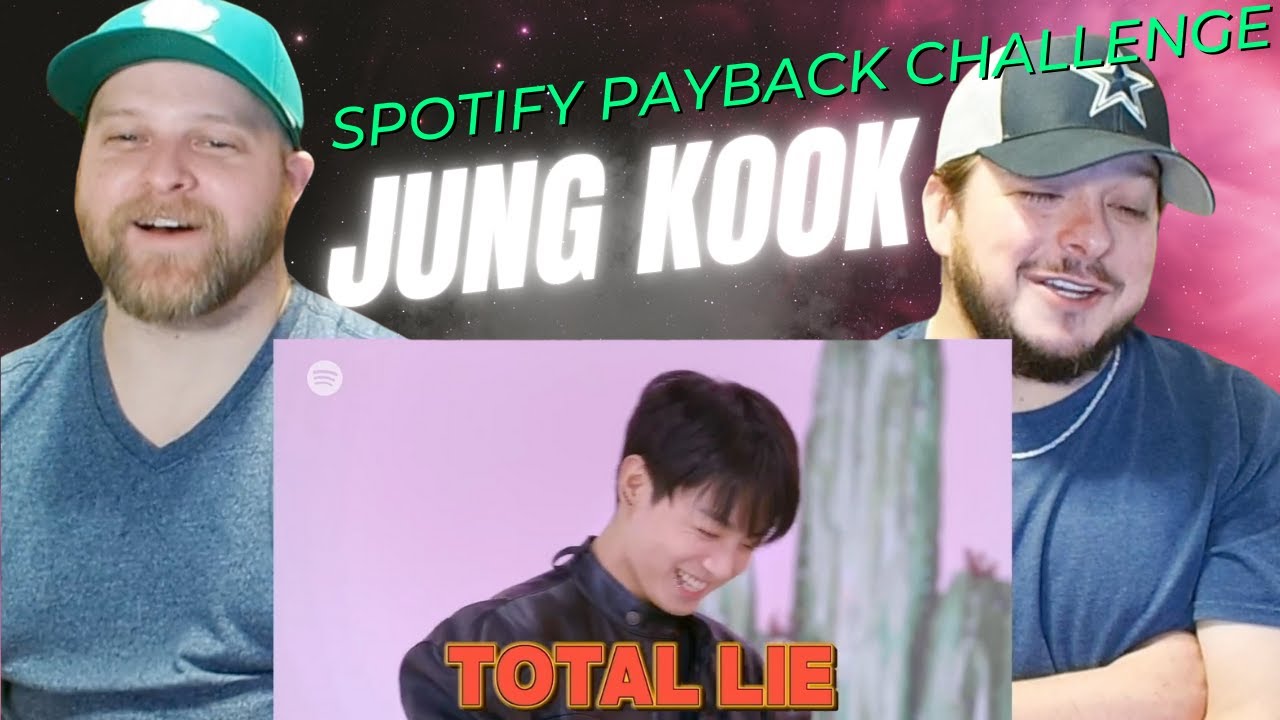 BTS Jung Kook Spotify PAYBACK CHALLENGE REACTION