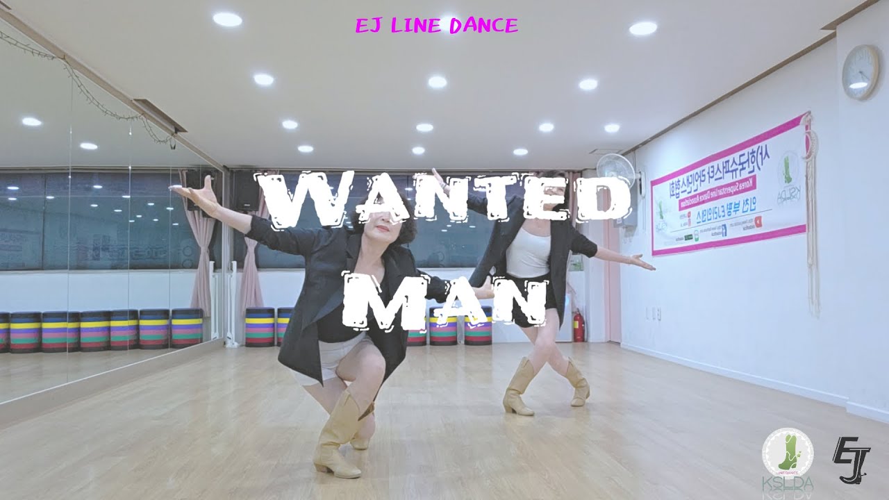 Wanted Man 중급레벨 작품 #kslda #kslda인천부평지부 #EJ라인댄스 #ejlinedance #linedance #라인댄스