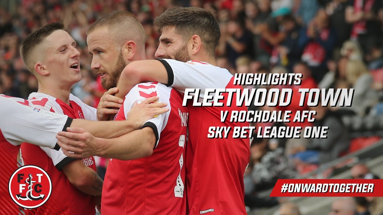 Fleetwood Town 2-2 Rochdale | Highlights