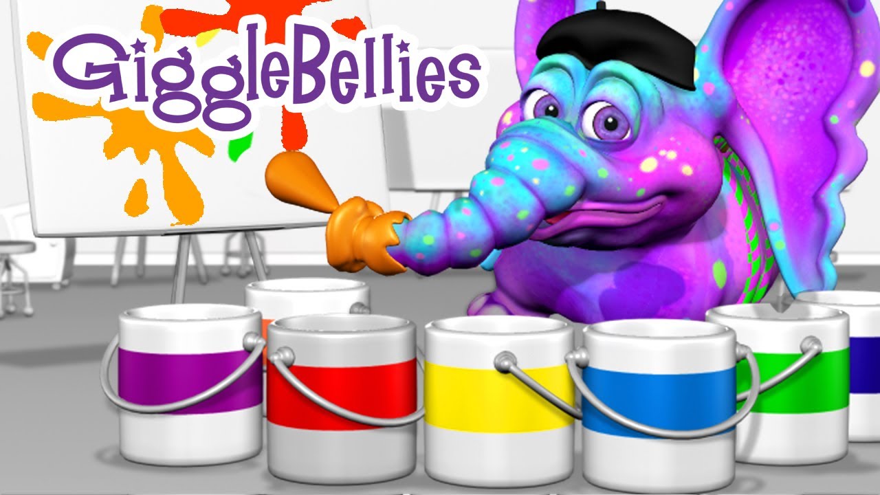 Colors Of The Rainbow | Learning Songs | GiggleBellies