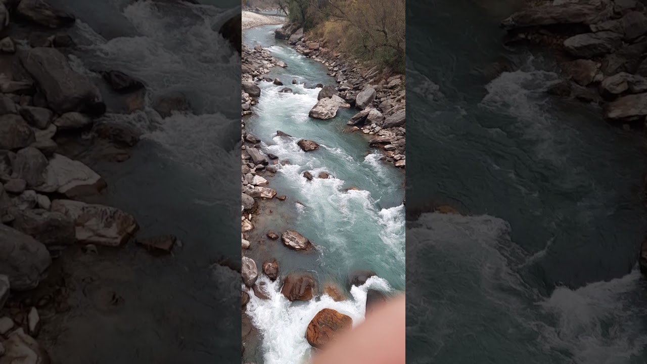 Majestic View of River Tons Hanol, Uttarakhand