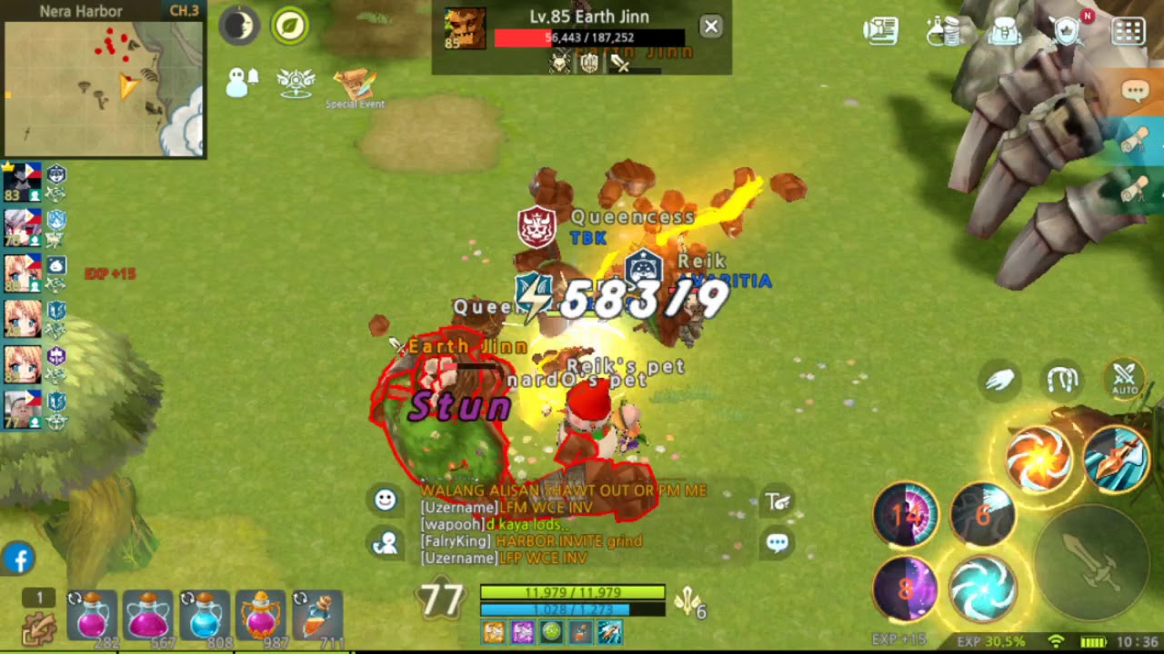 LunaM PH Healer grind to lvl 85