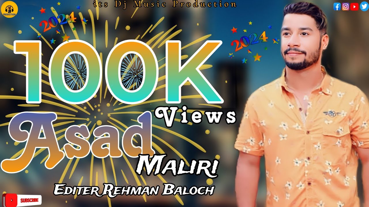 BEBANDE BANOORA JULLA | BALOCHI SONG | SINGER | ASAD MALIRI | BY DJ PRODUCTION | 2023