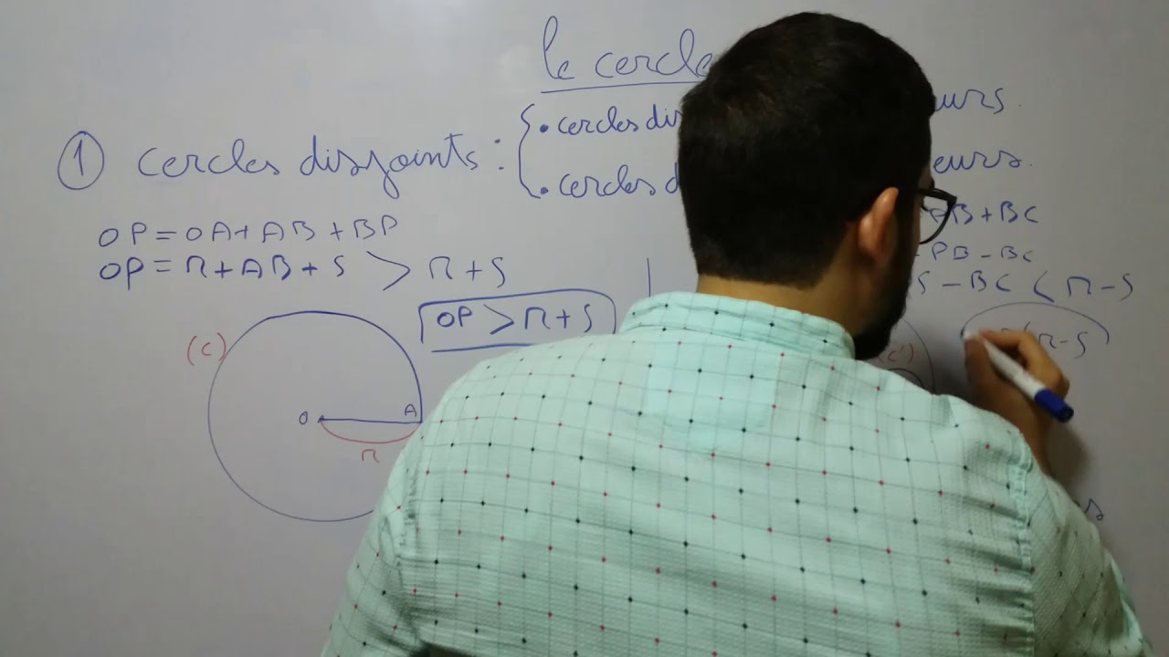 Chapitre le cercle,Eb8,mathématiques