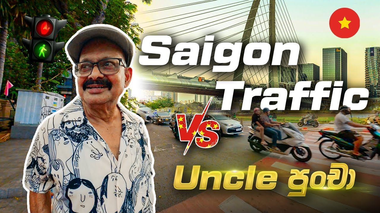 අම්මෝ... Saigon Traffic | Saigon River Walk (Ep 3)