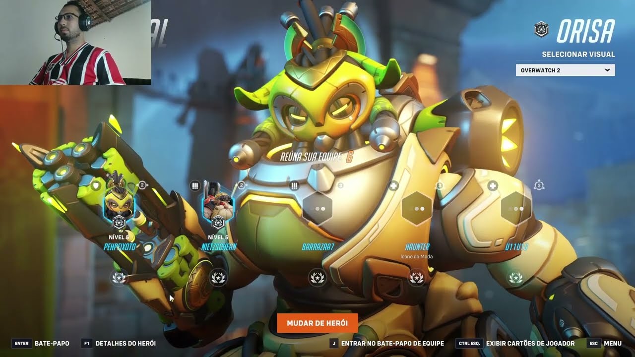 duas vitorias de Orisa o verdadeiro tanque do Overwatch 2.