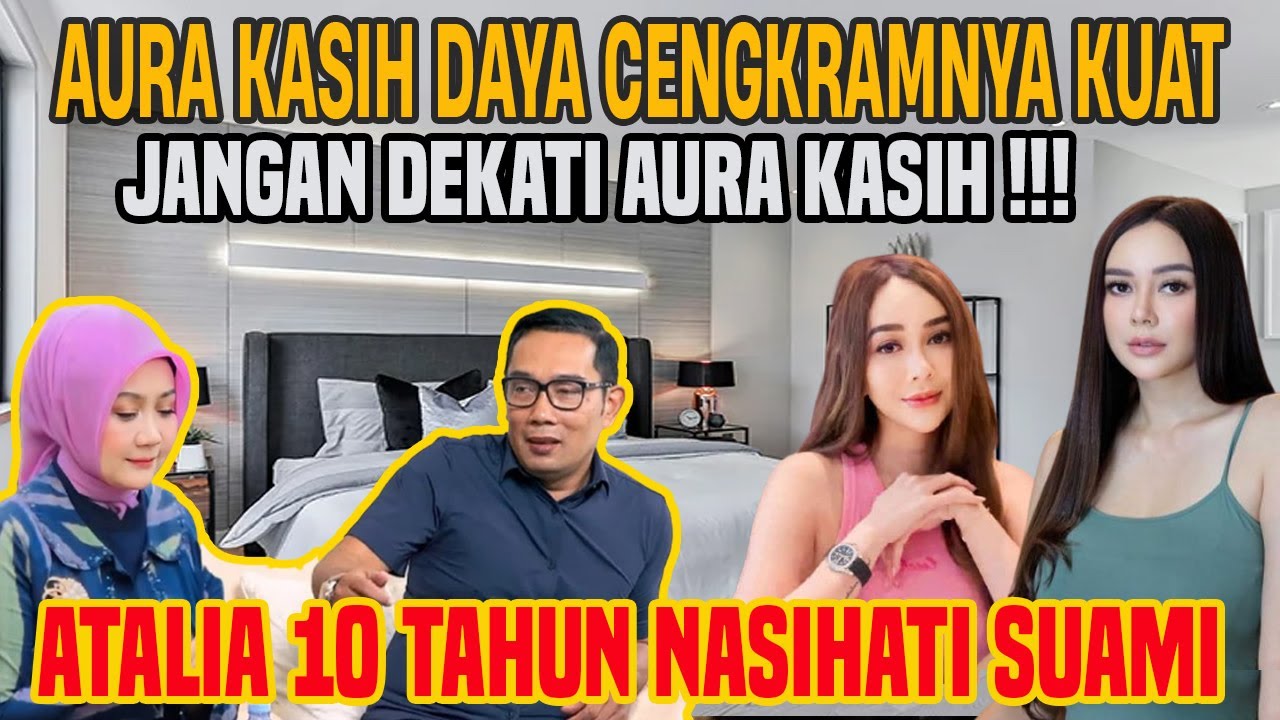 JENIUS TEPAT PENILAIAN ATALIA PRARATNYA,DULU PERINGATKAN RIDWAN KAMIL JANGAN DEKAT DENGAN AURA KASIH