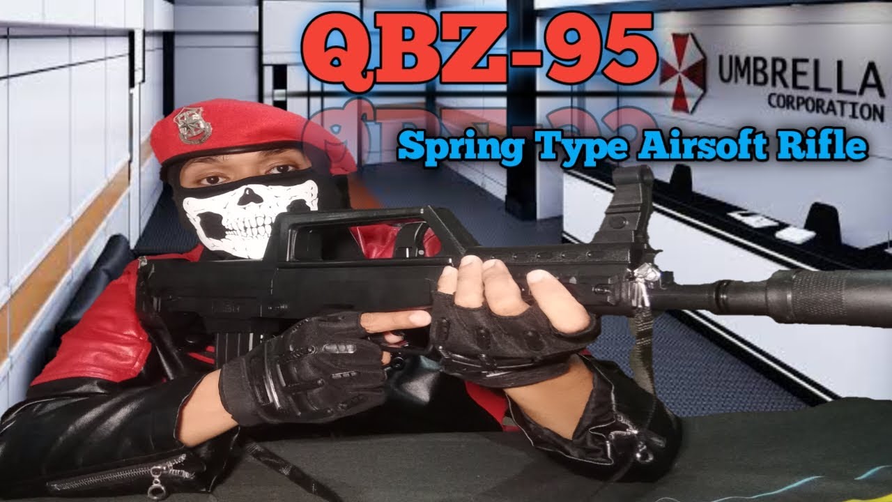 QBZ-95 Spring Type Airsoft Assault Rifle from Shopee 