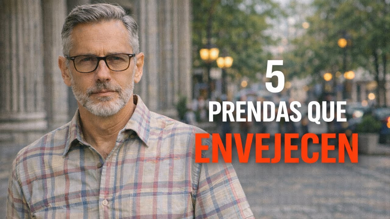 5 prendas que envejecen a los hombres maduros (y qué usar en su lugar)
