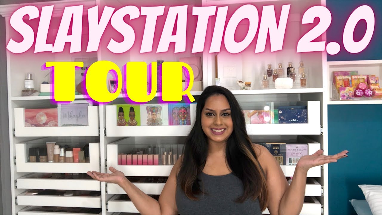 MAKEUP COLLECTION 2021 | CUSTOM BUILT MAKEUP STORAGE